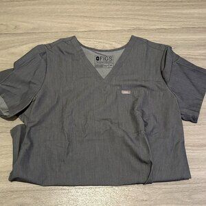 Graphite Figs XL Catarina One-Pocket Scrub Top